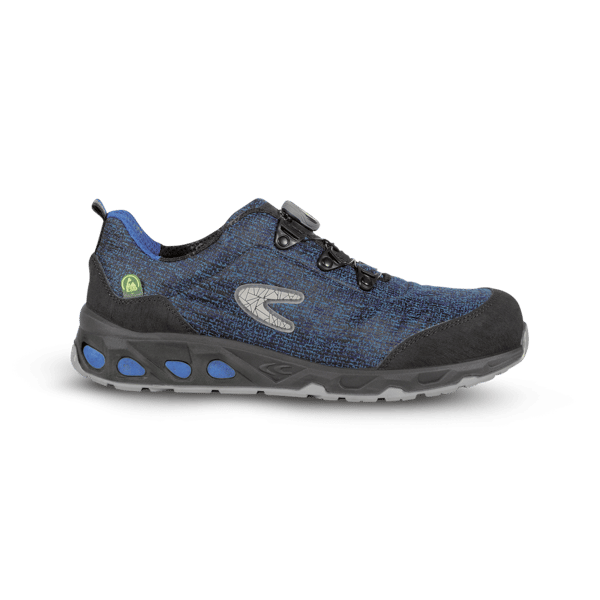 Recycle Green Fit Safety Shoe Navy Unisex