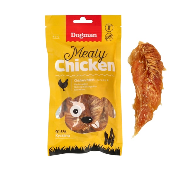 Meaty Kycklingfilé Hundgodis 400g