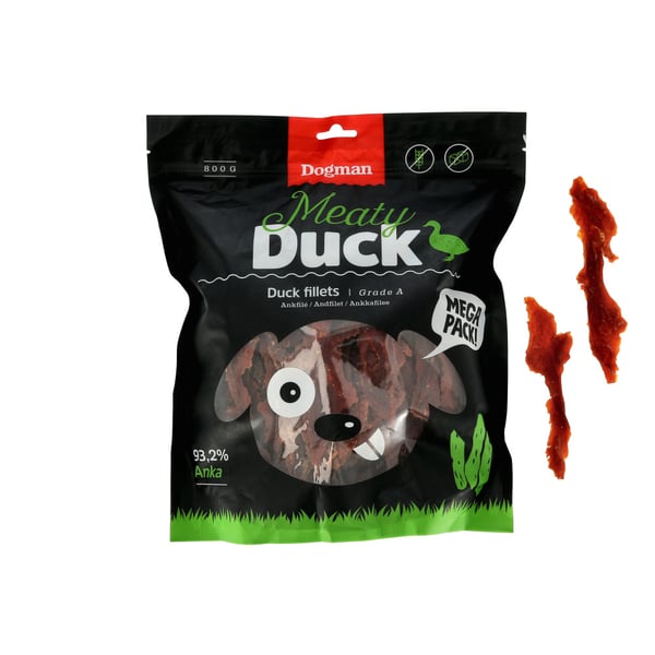 Meaty Duck Fillets Hundgodis 800g