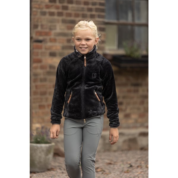 Dagmar Softpilejacka Junior Svart 158/164