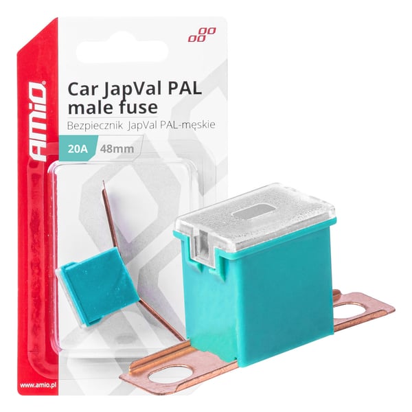 JAPVAL PAL han-bilsikring 48mm 20A AMIO-03417