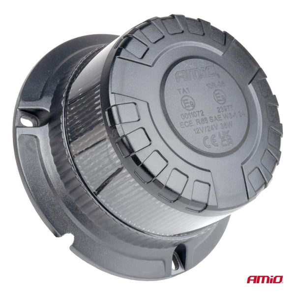 LED blinkende advarselslampe W28B 12V 24V AMIO-04109