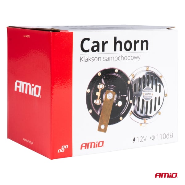Torvi, kromattu 125 mm 12V AMIO-04074