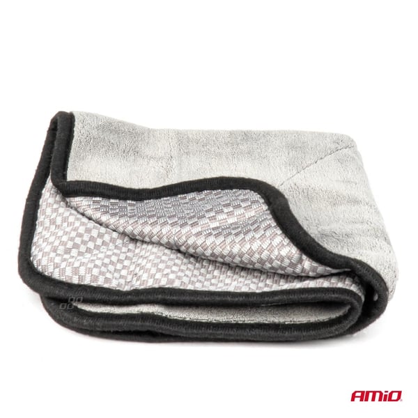 Mikrokuituliina 2-in-1 auton kiillotukseen ja puhdistukseen 40x40 cm 600 g AMIO-03976