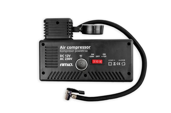 Auton kompressoripumppu 12V 230V ACOMP-13 AMIO-02188