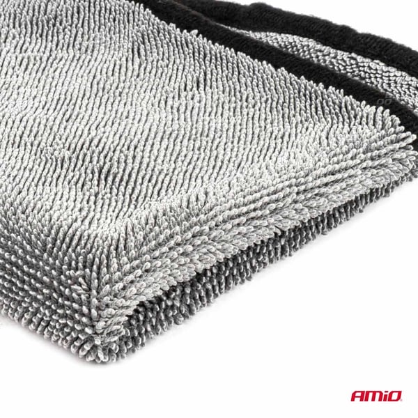 Mikrokuituinen autonkuivauspyyhe 40x30 cm 550 g AMIO-03981