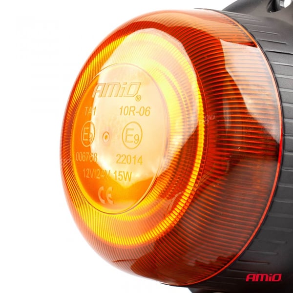 Mini vilkkuva varoitusvalo 18 LED magneetti matala R65 R10 12V 24V W21m AMIO-02925