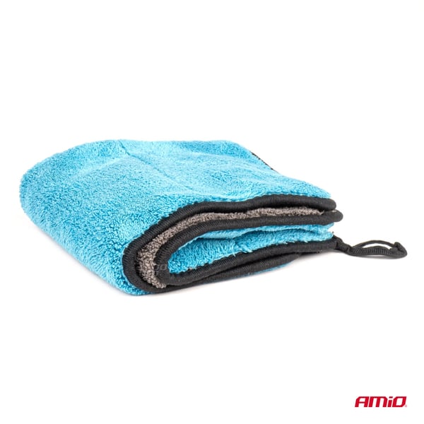 Mikrofiberklud til tørring af billak 30x40 cm 1200g AMIO-03757
