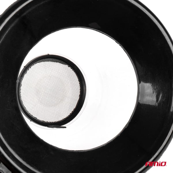 Universaltratt i plast med lock för vätskor, vatten, 13,5 cm AMIO-04042