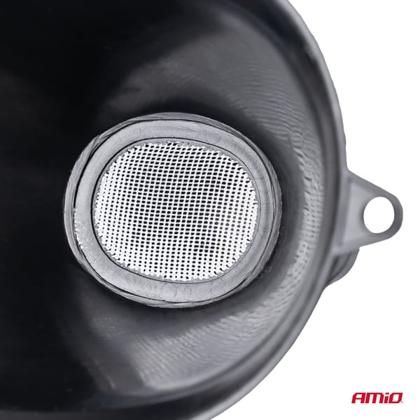 Universaltratt i plast med sil, 3-delad, elliptisk, 14 cm AMIO-04037