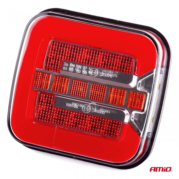 LED-bakljuskombination RCL-08-LR dynamisk vänster höger AMIO-02373