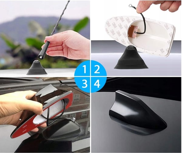 Hainevä auton antenni AMIO-03139