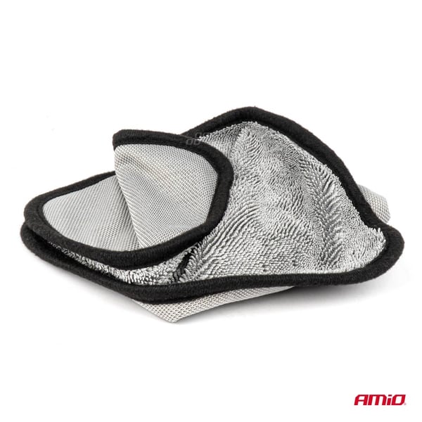 Mikrokuituinen autonkuivauspyyhe 40x30 cm 550 g AMIO-03981