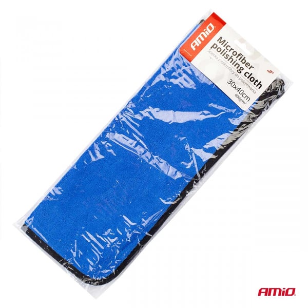 Mikrokuituinen auton kuivausliina 30x40 cm 600g/m² AMIO-02868