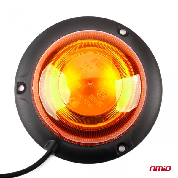 Mini vilkkuva varoitusvalo 18 LED magneetti matala R65 R10 12V 24V W21m AMIO-02925