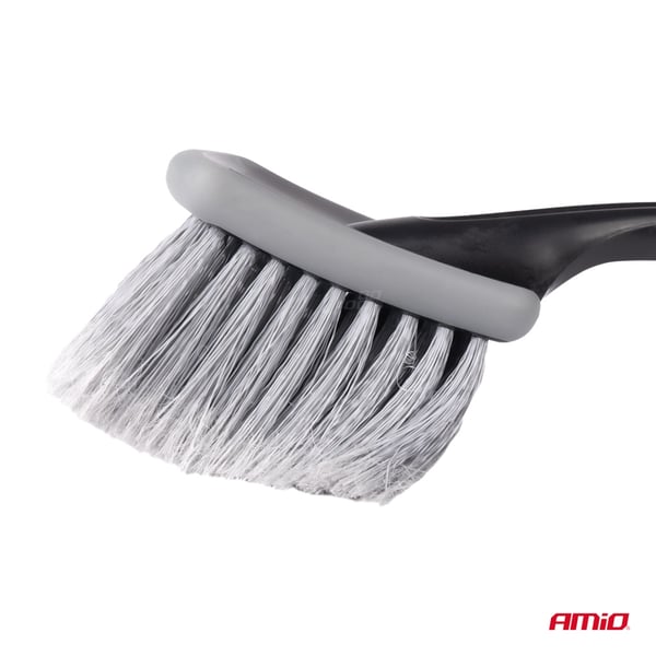 Harja pyörien ja vanteiden puhdistukseen, pitkä, 50 cm AMIO-04032