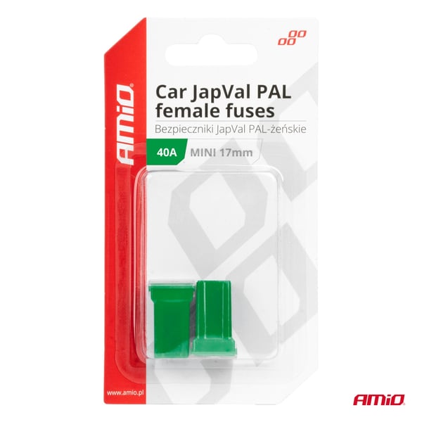 JAPVAL PAL hun-bilsikringer 2 stk. 40A AMIO-03445