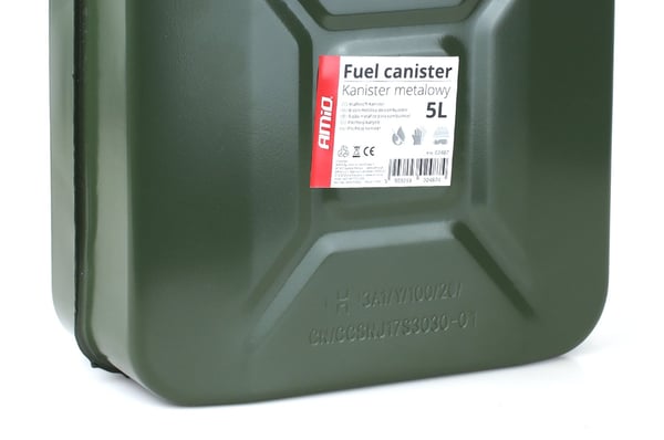 Metallbränslebehållare 5L AMIO-02487