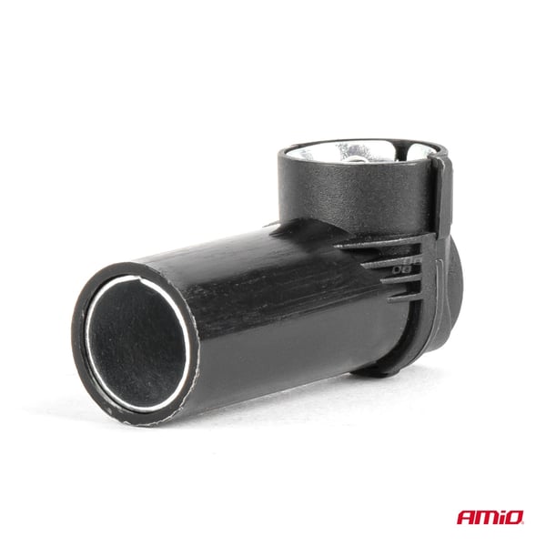 Antennisovittimen supistus DIN ISO -pistoke kulmaliitin AMIO-03968