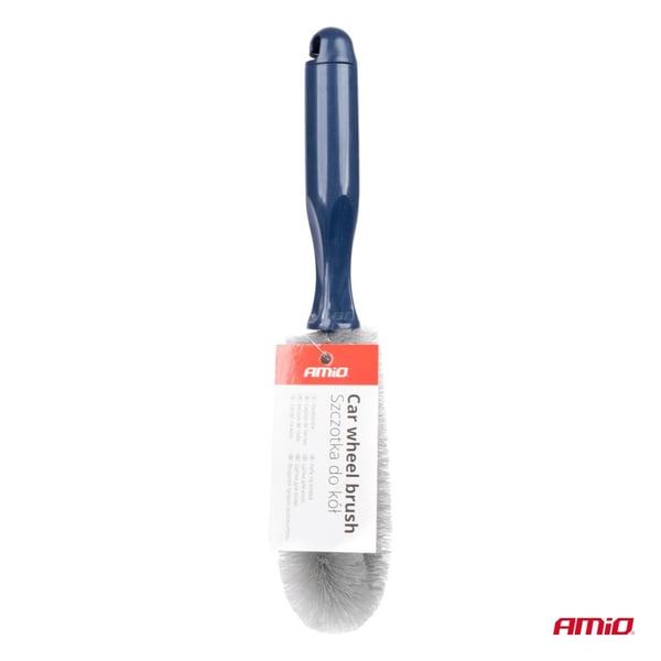 Harja pyörien ja vanteiden puhdistukseen, 26,5 cm AMIO-04022