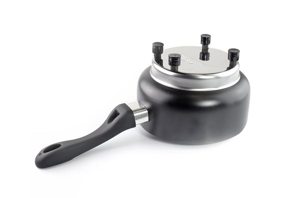 Elektrisk gryde med låg til bil 18 cm x 8 cm 150W 12V AMIO-02534