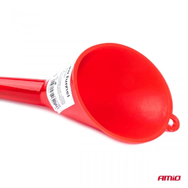 Universell smal snedställd tratt liten för bränsle, vätska, vatten, 29 cm AMIO-03148