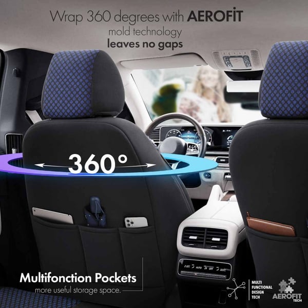 Auton istuinsuojasetti OTOM SPORT PLUS 104 BLUE NZ