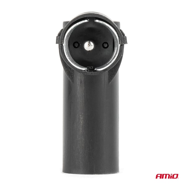 Antennisovittimen supistus DIN ISO -pistoke kulmaliitin AMIO-03968