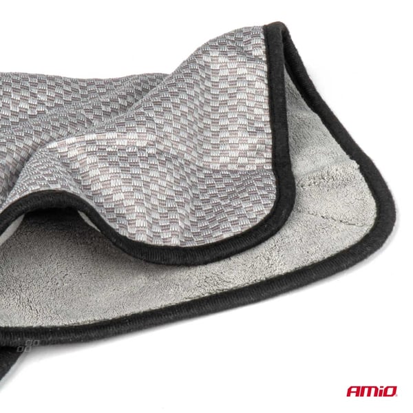 Mikrokuituliina 2-in-1 auton kiillotukseen ja puhdistukseen 40x40 cm 600 g AMIO-03976