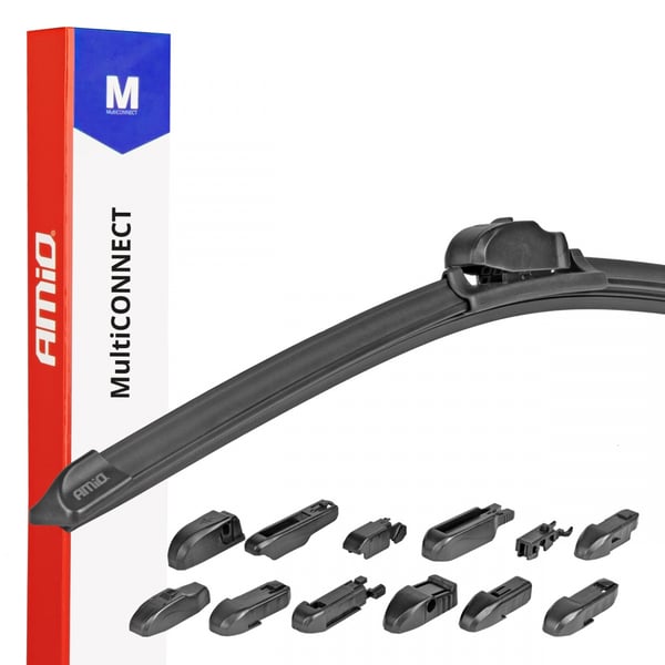 AMiO Multiconnect-torkarblad 13" 330 mm 12 adaptrar AMIO-01188