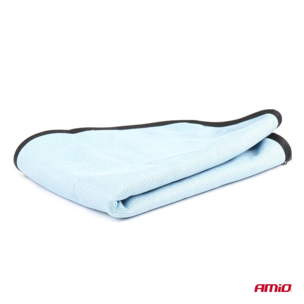 Mikrofiber til vask, rengøring og tørring af bilruder 2 i 1 30x40 cm AMIO-03746