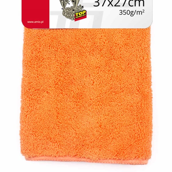 Mikrokuituinen autonkiillotusliina 37x27 cm 350g/m2 AMIO-01047