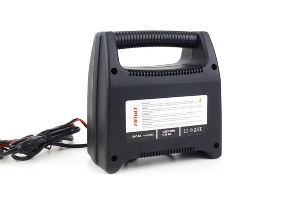 Akkulaturi tasasuuntaaja 6A 12V SBC-6A AMIO-02085
