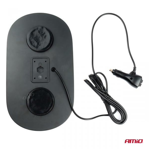 LED-advarselsbjælke 33 cm magnet homologering R65 R10 12-24V AMIO-03336