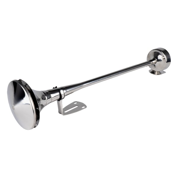 Torvifanfaari kromi 620 mm 12V 24V LowTone AMIO-04078