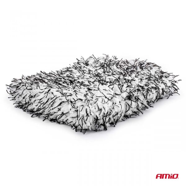 Mikrokuituinen autonpesukinnas 25x18 cm. 600g/m² AMIO-02870