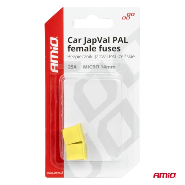 JAPVAL PAL hun-bilsikringer 2 stk. 60A AMIO-03456