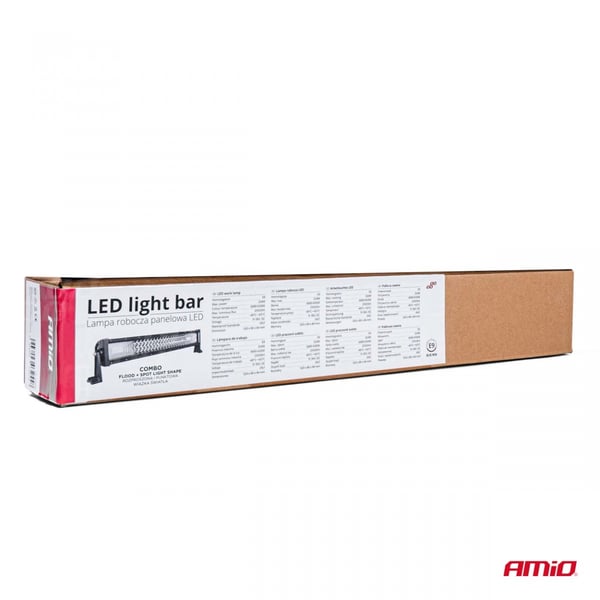 LED BAR Buet Panel Arbejdslampe AWL44 324W 52cm 25920lm 12V 24V AMIO-03255