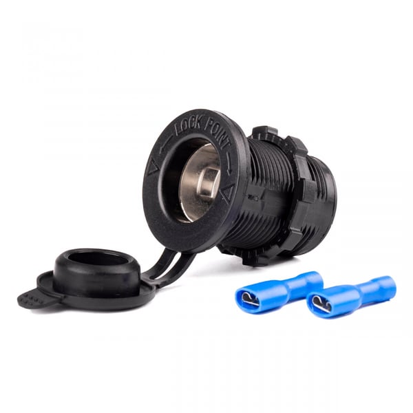 Ekstra indbygget stikkontakt 12V 24V MOD-01 AMIO-02851