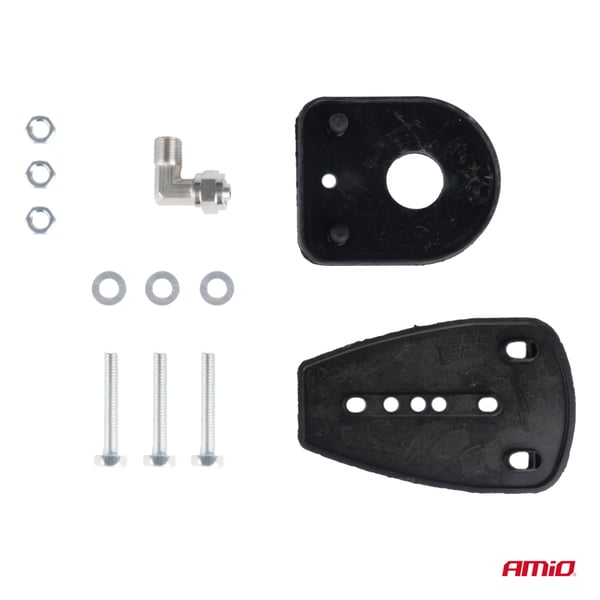 Äänimerkkiäänimerkki kromi 520 mm 12V 24V HighTone AMIO-04077