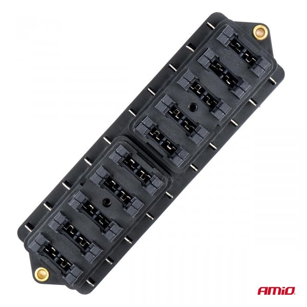 Keramisk sikringsboks med 10 stikkontakter AMIO-03043