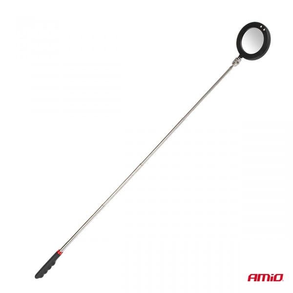 Teleskooppinen tarkastuspeili LED-lampulla AMIO-02840
