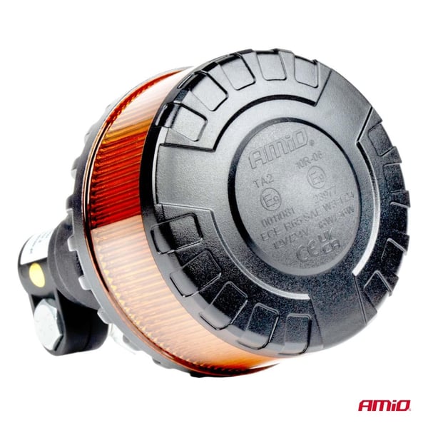 LED blinkende advarselslampe W28P 12V 24V AMIO-04104