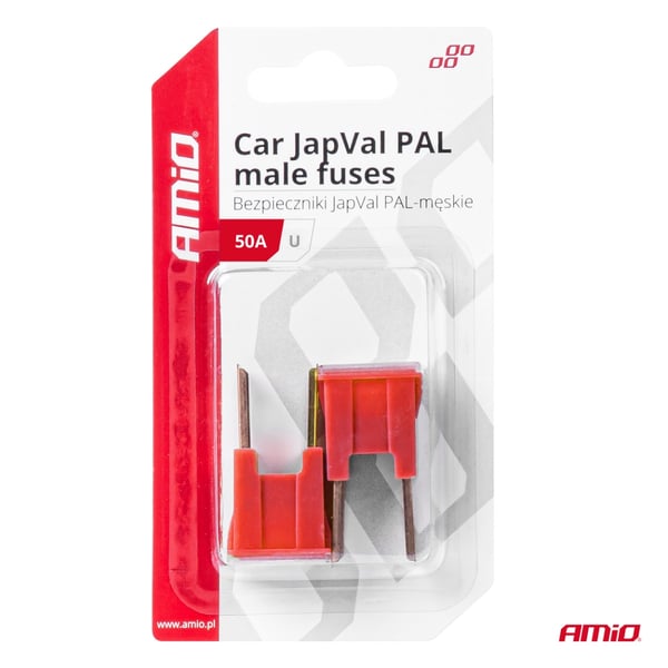 JAPVAL PAL han-bilsikringer 2 stk. 50A AMIO-03408