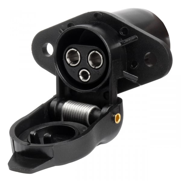 3-benet stikkontakt 3-benet elektrisk stik AMIO-02388