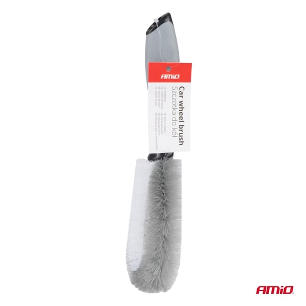 Harja pyörien ja vanteiden puhdistukseen, 28,5 cm AMIO-04028