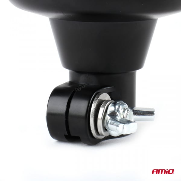 Mini blinkende advarselslampe 18 LED R65 R10 12V 24V W21p AMIO-02922
