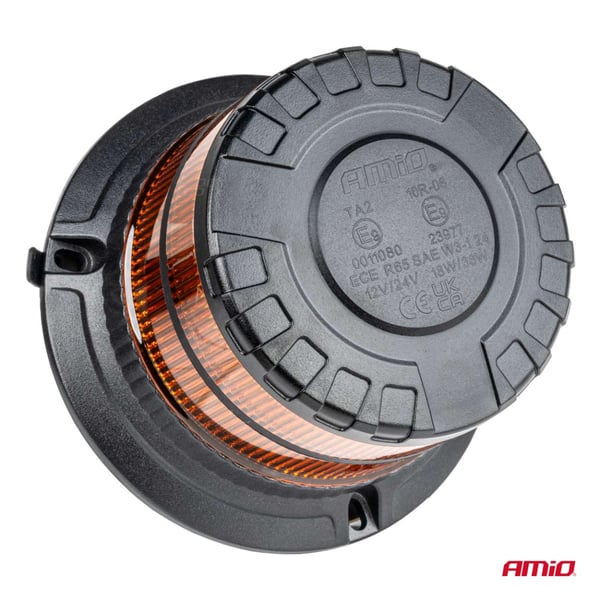 LED-vilkkuva varoitusvalo W29M 12V 24V AMIO-04110