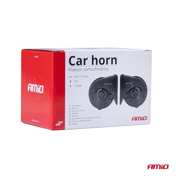 Hornlydsignal 12V 2 stk. AMIO-03622