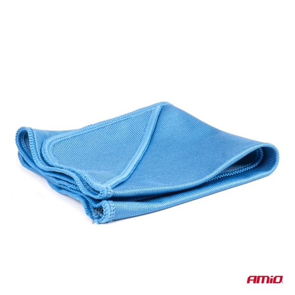 Mikrofiberklud til rengøring af vinduer og spejle 60x40 cm AMIO-03733